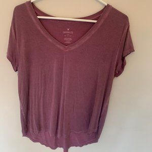 American Eagle Soft & Sexy V-Neck T Shirt